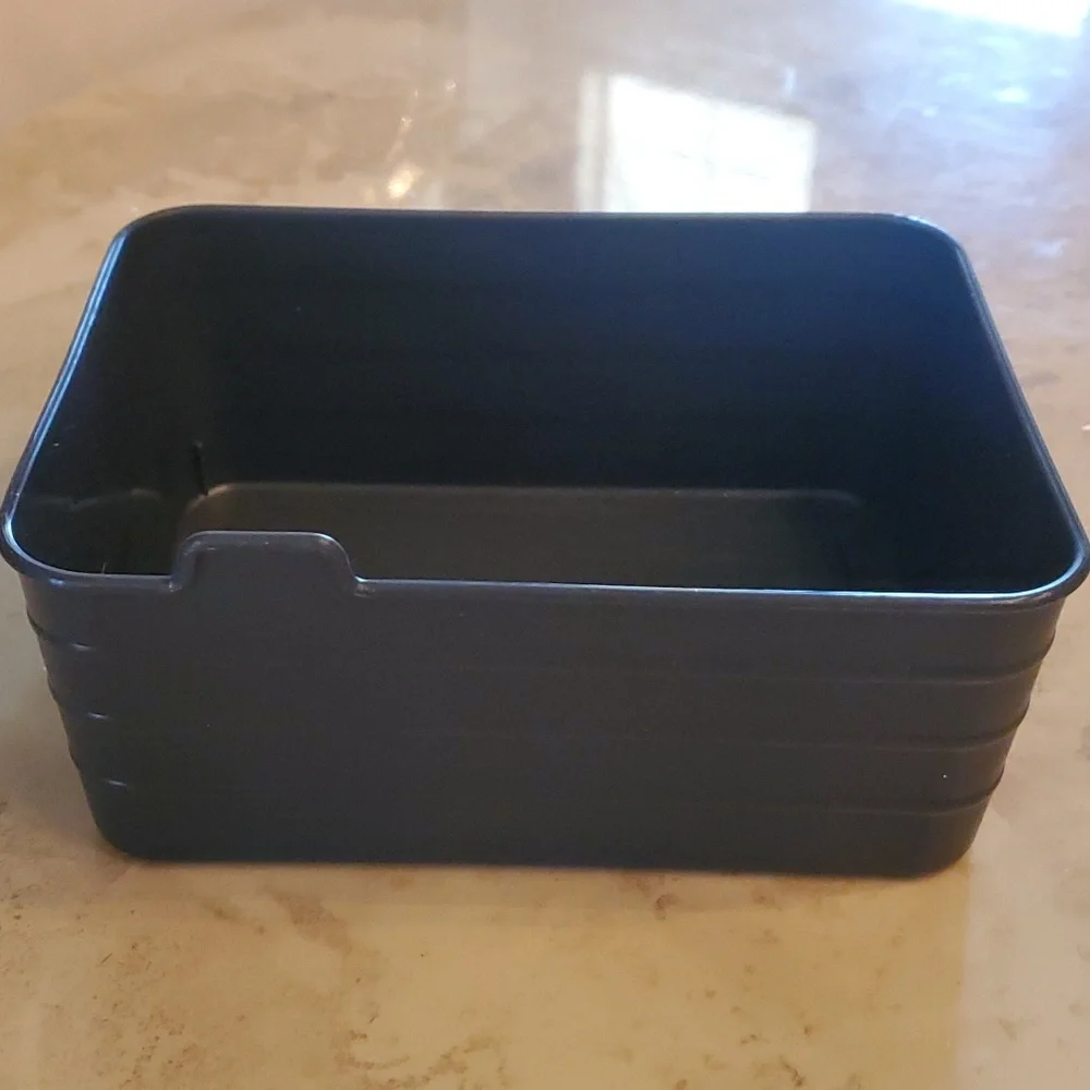 Black Storage Bin nwot